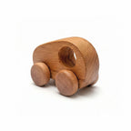 Halo Wooden Car — natural wood