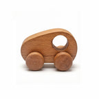 Halo Wooden Car — natural wood