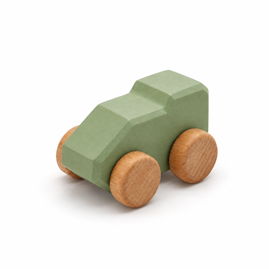 Mono Wooden Car